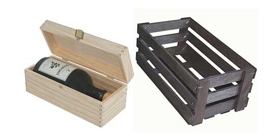 Wooden Crates &amp; Boxes