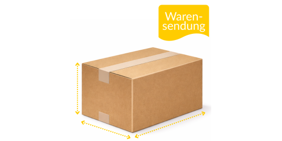 Warensendung (bis 2 kg I max. 35,3x25x5 cm)