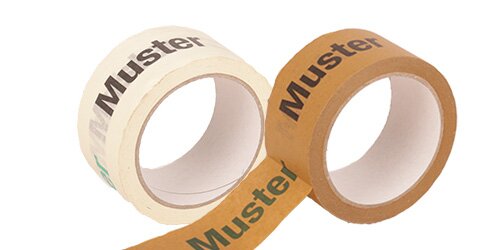 Adhesive tapes with print
