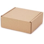 Folding boxes brown 115x115x45 mm