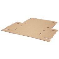 Folding boxes brown 200x152x40 mm