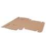 Folding boxes brown 240x170x50 mm