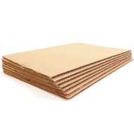 Corrugated cardboard formats double wall 297x420 mm...