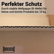 1-wall folding cartons 280x170x130 mm