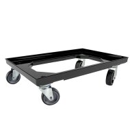 Trolley for PlasticBOXX 600x400 mm | black