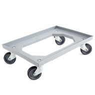 Trolley for PlasticBOXX 600x400 mm | Grey
