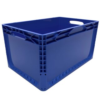 PlasticBOXX 600x400x320 mm | blue | with handles