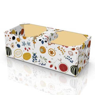 Fruit mix baskets | 1 kg | 259 x 109 x 89 mm