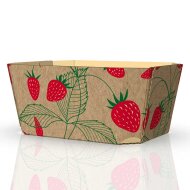 Strawberries in trays | 250 g | 111 x 77 x 58 mm