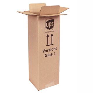 Bottle shipping cartons | 1 bottle 0.75 - 1 L | 105x105x360 mm