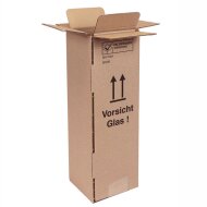 Bottle shipping cartons | 1 bottle 0.75 - 1 L | 105x105x360 mm