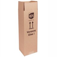 Bottle shipping cartons | 1 bottle 0.75 - 1 L | 105x105x360 mm