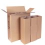 Bottle shipping cartons | 3 bottles 0,75 - 1 L | 310x108x376 mm