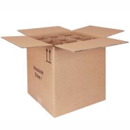 Bottle shipping cartons | 9 bottles 0,75 - 1 L | 323x310x369 mm