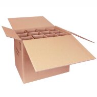 Bottle shipping cartons | 12 bottles 0.75 - 1 L | 430 x...