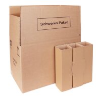 Bottle shipping cartons | 15 bottles 0,75 - 1 L | 537x310x376 mm