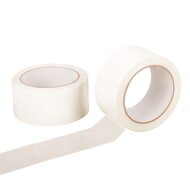 PP adhesive tapes - strong adhesive force | 50 mm x 66 rm | white