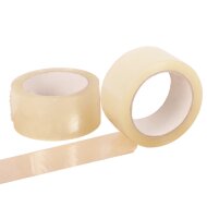 PP adhesive tapes - good adhesion | 50 mm x 66 rm | transparent