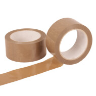 PVC adhesive tapes - strong adhesive force | 50 mm x 66 rm | brown