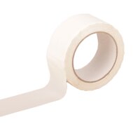 thread-reinforced PVC adhesive tapes - strong adhesive force | 50 mm x 66 rm | white