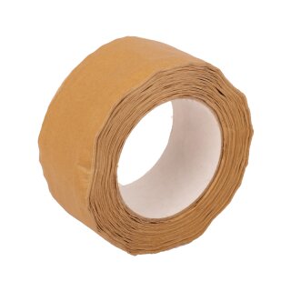 Natural thread reinforced paper adhesive tapes - strong adhesion | 50 mm x 50 rm | brown