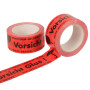 PVC adhesive tapes - strong adhesive force | 50 mm x 66 rm | Caution glass