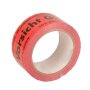 PVC adhesive tapes - strong adhesive force | 50 mm x 66 rm | risk of breakage