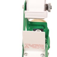 Professional hand dispenser for adhesive tapes up to 50 mm tape width