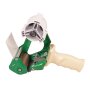 Professional hand dispenser for adhesive tapes up to 75 mm tape width