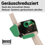 Hand dispenser for adhesive tapes up to 50 mm wide | quiet unwinding