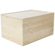 Wooden boxes with sliding lid...