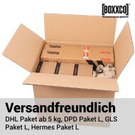 Double-walled folding boxes 485x385x400 mm | BB-flute
