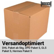 Single-wall folding boxes 277 x 227 x 230 mm