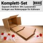 Single-wall folding boxes 277 x 227 x 230 mm