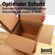 BOXXcool folding boxes with honeycomb inlay | 237x187x190 mm | 7.5 liters