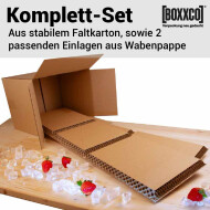 BOXXcool folding boxes with honeycomb inlay | 307x227x230 mm | 15 liters