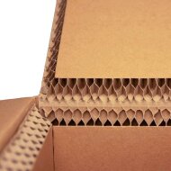 BOXXcool folding boxes with honeycomb inlay | 407x227x230 mm | 20 liters