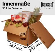 BOXXcool folding boxes with honeycomb inlay | 387x287x290...