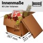 BOXXcool Faltkartons mit Wabeninlay | 387x322x325 mm | 40 Liter