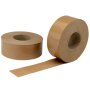 Wet adhesive tapes - unreinforced | 60 mm x 200 m | brown