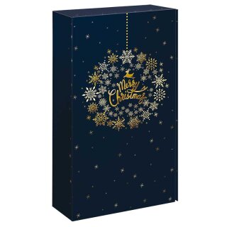 Christmas Ball presentation boxes | 2 wine/champagne bottles | 360x192x95 mm