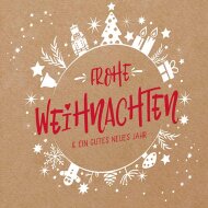 Präsentkartons Christmas Joy | 2 Wein-/Sektflaschen | 360x192x95 mm