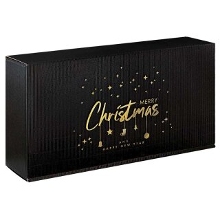 Golden Wishes presentation boxes | 2 wine/champagne bottles | 360x192x95 mm