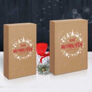 Präsentkartons Christmas Joy | 3 Wein-/Sektflaschen...