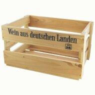 Wooden crates 415x295x230 mm | 15 0.75 L / 12 1 L wine...