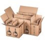 Bottle shipping carton | 3 Bocksbeutel bottles 0.75 L| 247x164x238 mm