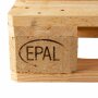 Euro pallets 1200x800x144 mm | EPAL | new furniture quality