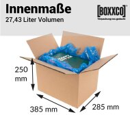 Double-walled folding boxes 385x285x250 mm | Euro pallet boxes