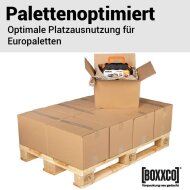 Double-walled folding boxes 385x285x250 mm | Euro pallet boxes