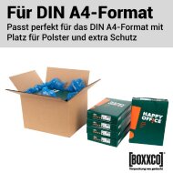 Double-walled folding boxes 385x285x250 mm | Euro pallet boxes